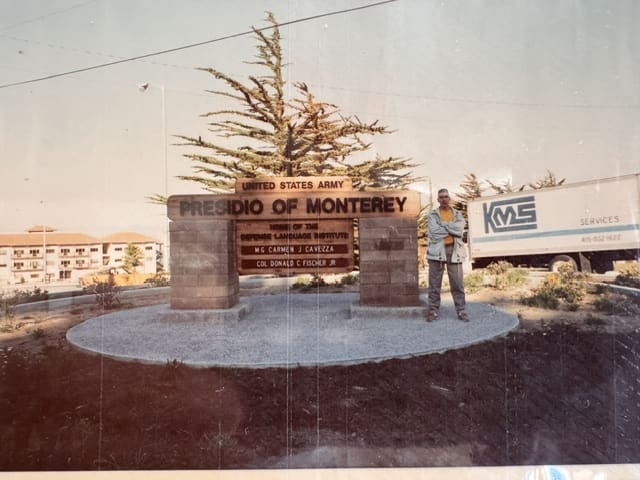 Monterey—A Weekend with Steve at the Presidio – May 1990