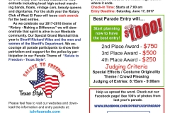Parade-Info-Form